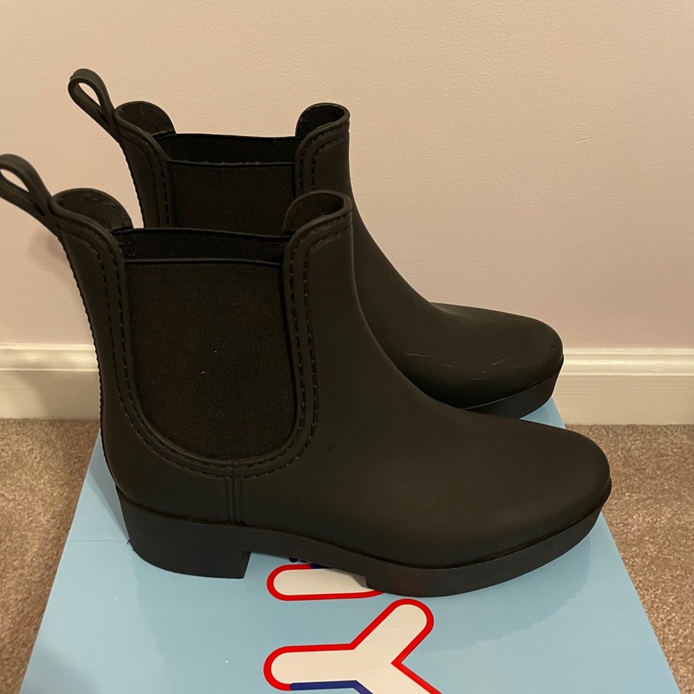 Jeffery Campbell Play Hydra Matte Black Boots